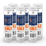 String Wound Water Filter Cartridge 10 X 2.5 Inch 5 Micron Compatible 6-pack. Fixed Price $47.12.