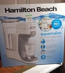 Hamilton Beach Aquafusion Electric Water Filtration System, Carbon Block, 100 G. Fixed Price $20.99.