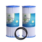 Cfs - 2 Pack Pleated High Flow Water Filter Cartridges And O-rings Compatib.... Fixed Price $43.99.
