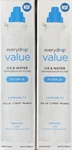 Lot Of 2 Everydrop Value Ice & Water Refrigerator Filter L8 Evfilterl8. Fixed Price $14.95.