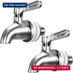 X-chef 2 Pcs Beverage Spigots Dispenser Spigot Replacement Stainless St. Fixed Price $27.58.