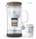 Ph Restore Glass Alkaline Water Pitcher, 3.5l/118oz Multi-stage Filter Jug. Fixed Price $69.98.