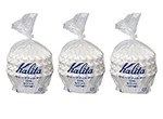 3 X Kalita: Wave Series Filter 185 (2-4 Persons) White. 300 Pieces (japan. Fixed Price $56.07.