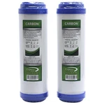 (lot Of 2) Express Water 2.5" X 10" Reverse Osmosis Gac Carbon Filter, Ro. Fixed Price $19.99.