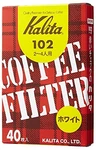 Kalita Coffee Paper Filters Trapezoidal Shape Serves 2-4 102 Filter 40. Fixed Price $20.71.