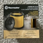 Vacmaster Standard Cartridge Filter And Retainer Vcfs 5-20 Gal Shop Vacs T43. Fixed Price $15.50.