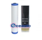 Kdf 55 + Carbon Whole House Big Blue Water Filter Cartridge 4.5"x 20" Oceanic. Fixed Price $85.00.