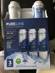 Pureline Refrigerator Water Filter Pl-400 New Sealed For Model#pl-400 Lot Of 2. Fixed Price $16.00.