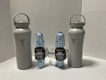 Dyln Alkaline Water Bottle 32oz Set Of 2 Stainless Steel , Includes Diffuser. Fixed Price $35.00.