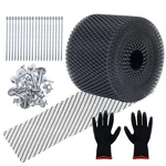 Gutter Guard 5 Inchx100 Feet,leaf Filter Protection Roll With Installa.... Fixed Price $52.39.