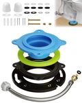 Boeemi Toilet Flange Repair Kit W/ Elastic Wax Ring & 16" Water Supply Line. Fixed Price $48.88.