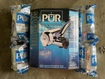 Lot/5 Bnib Pur Ultimate Chrome Water Filtration System Fm-8400 And 4 Nip Filters. Fixed Price $60.00.