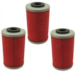 Three Pack Oil Filter For Ktm 525 Exc Xc W Xc-g Racing Desert 2006 2007 - 2009. Fixed Price $19.50.