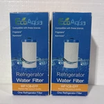 Lot Of 2 Ecoaqua Refrigerator Water Filter Wf1cb-eff. Fixed Price $9.95.