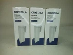 Lot Of 3 Crystala Premium Ice Maker Water Filter Model Cf54. Fixed Price $14.44.