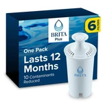 Brita Plus Water Filter, Bpa-free, High-density Replacement Filter 6 Count. Fixed Price $49.39.