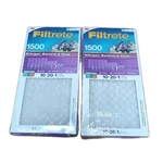 2 Pcs 3m Filter 1500 Allergen Bacteria Viruses 10x20x1 Asthma Allergy Friendly. Fixed Price $32.00.