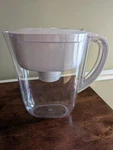 Brita 6-cup Water Filtration Geyser/denali Pitcher Model # Ob62/ob03 - No Filter. Fixed Price $9.50.