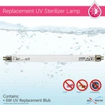 Max Water 6 W Ultra Violet Bulb For Uv Sterilizer Model # Sse-006ph. Fixed Price $28.95.