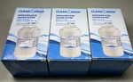 3 Clear Drop Mwf Refrigerator Water Filter, Cd-100-s For Ge Mwf, Mwfp, Cd-100. Fixed Price $33.20.