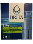 Brita Elite Replacement Filters 2 (brand New Factory Sealed In Box). Fixed Price $39.99.