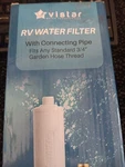 Rv Water Filter & Hose Protector, Inline Reduces Bad Taste, Odor.... Fixed Price $21.99.