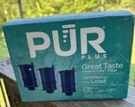 Pur Plus Replacement Water Filter - Mineral Core 3 Pack Rf-9999 New In Package. Fixed Price $18.95.