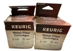 2-keurig Water Filter Refill Replacement Charcoal Cartridges 2ct - Some Box Dama. Fixed Price $13.95.