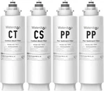 Waterdrop Undersink Replacement Water Filter Compo Pack, 2pp+ct+cs. Fixed Price $113.99.