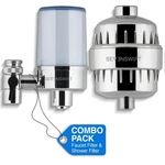 Seven Swift 21 Stage Shower Head + Sink Water Faucet Purifier Filter Combo. Fixed Price $23.95.