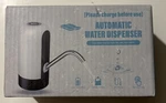 Getken 5 Gallon Water Table Pump Rechargeable, Dispenser Bottle White. Fixed Price $10.00.