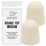 - Universal Fit With A Round Top Almond Colored Caps 2 Count (1 Package). Fixed Price $19.86.