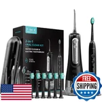 Fumeikang Water Flosser & Electric Toothbrush For Adults Oral Irrigator Sonic. Fixed Price $100.56.