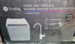 Ge Profile Tankless Reverse Osmosis Under Sink Water Filtration System. Fixed Price $199.00.