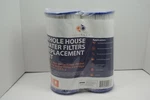 2-pack Of Aquaboon Sediment Water Filter Whole House Big Blue 5 Micron 10"x4.5". Fixed Price $28.89.