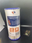 Big Blue 5 Micron Pleated Washable Sediment Water Filter 10" X 4.5" By Aquaboon. Fixed Price $12.99.