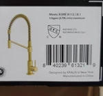 Kraus Bolden Single Handle Drinking Water Filter Faucet Ff-104bb. Fixed Price $74.90.
