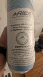 Aries 1lb Phosphate Filter Cartridge ( Af-10-3328 ) Size 2.5"x10" (pack Of 6). Fixed Price $145.00.