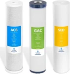 Fltwh2045cgs1 Whole House Replacement Water Filter Set, 3 Count (pack Of 1), .... Fixed Price $108.54.