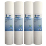 Tier1 5 Micron 20x4.5 Water Filter Spun Wound Polypropylene Whole House. Fixed Price $123.54.