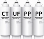 Waterdrop Undersink Replacement Water Filter Compo Pack, 2pp+ct+uf. Fixed Price $123.99.