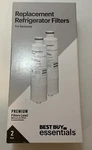 2-pk Best Buy Essentials Nsf 42/53 Samsung Refrigerator Water Filter Replacement. Fixed Price $12.99.