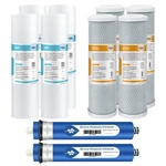 2-year Combo Pack Reverse Osmosis Ro Water Filter For Hydro-logic Stealth-ro300. Fixed Price $76.99.
