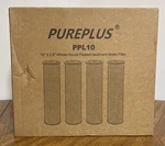 Lot Of 4 Pureplus Ppl10 Whole House Pleated Sediment Filter For Well Water. Fixed Price $29.99.