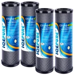 Icepure 2.5" X 10" Whole House Cto Carbon Sediment Water Filter Cartridge, 4pack. Fixed Price $31.99.