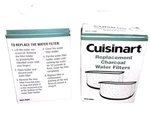 Cuisinart Dcc-rwf Replacement Charcoal Water Filters 2 Pack 60 Day Use. Fixed Price $11.69.