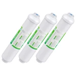3 Pack 10" T33 Inline Post Carbon Water Filter For 5-stage Ro Reverse Osmosis. Fixed Price $21.92.