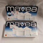 (2) Mavea Maxtra Water Filter Cartridges 3 Pack Bpa Free Replacement Filters Nip. Fixed Price $34.99.