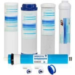 Geekpure 5-stage Reverse Osmosis Replacement Water Filter Set - 50 Gpd Membrane. Fixed Price $43.99.