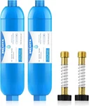 Rv Inline Water Filter With Flexible Hose Protector,dedicated For Rvs Blue 2. Fixed Price $44.08.